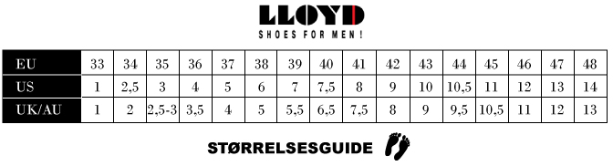 Lloyd Herre sko Merlin 13-063-08 Butik