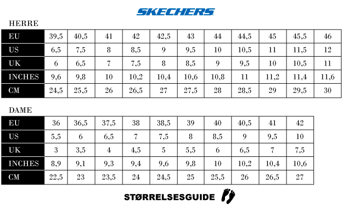 Skechers med svangstøtte