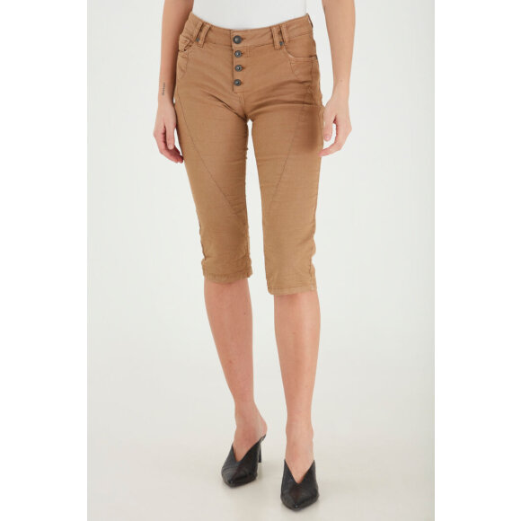 PULZ Jeans - Pulz Jeans Knickers Rosita Camel