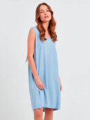 Pulz Jeans Kjole Lyseblå - Mellemlange kjoler - PULZ Jeans