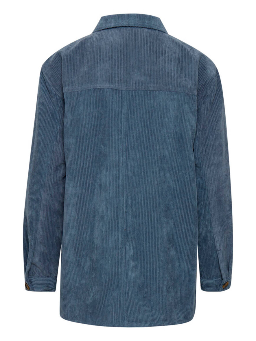 Smart jakke/skjorte Fransa i kraftigt vævet fløjlskvalitet. Fri fragt 500 kr