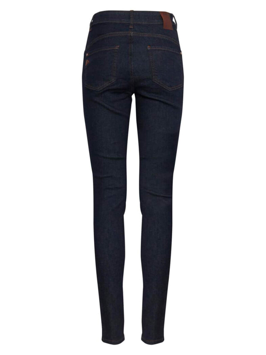 Lækre jeans med talje - super skinny 7/8 længde og med af stretc