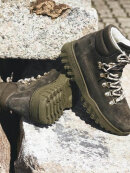 Woden Iris Track Suede Moss - Dame - Støvler - Woden