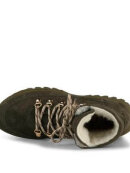 Woden Iris Track Suede Moss - Dame - Støvler - Woden