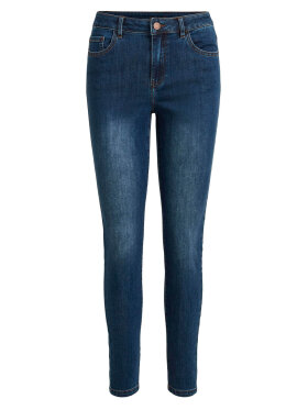 Vila Jeans blå - Dame - Bukser  - VILA