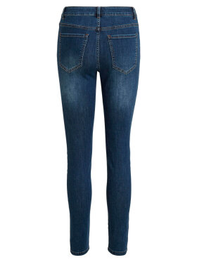 Vila Jeans blå - Dame - Bukser  - VILA