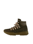 Woden Iris Track Suede Moss - Dame - Støvler - Woden