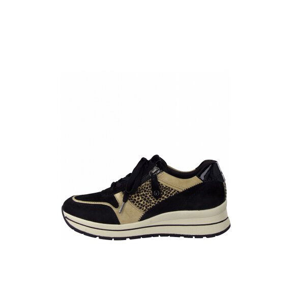 Tamaris - Tamaris sneakers black comb