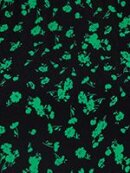 Neo Noir Kjole Sort m/grøn - Mellemlange kjoler - Neo Noir