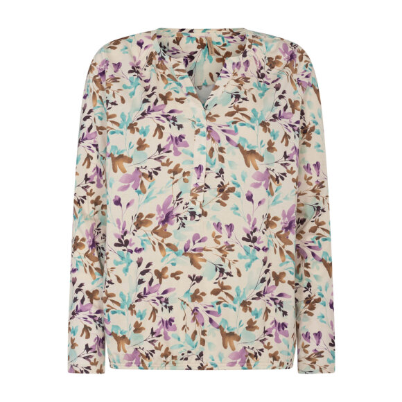 soyaconcept bluse off/lilla - Dame - Bluser - Soyaconcept 