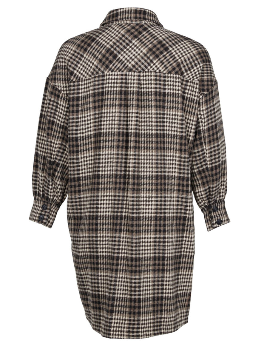 valgfri Shetland Gå en tur Ternet skjortejakke med klassisk krave. Fri fragt 500 kr.