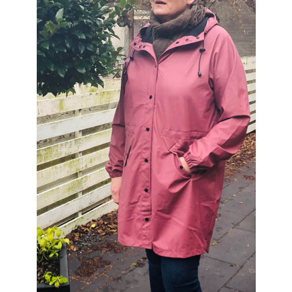 Zhenzi Regnjakke Rosa - Regntøj - Zhenzi