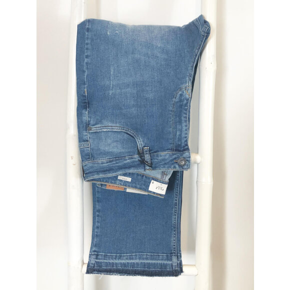 PULZ Jeans - Pulz jeans medium blå