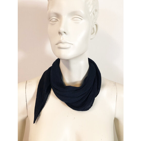 jk necklace - Jk Necklace tørklæde marine