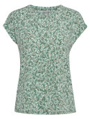 Fransa t-shirt grøn mix - Dame - T-shirts - FRANSA