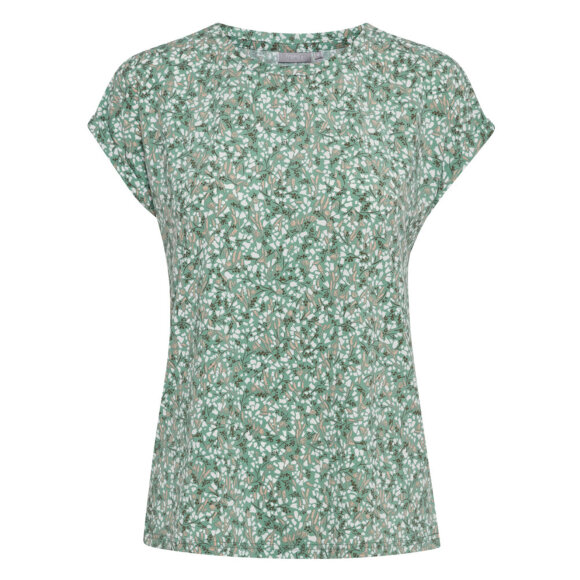 Fransa t-shirt grøn mix - Dame - T-shirts - FRANSA