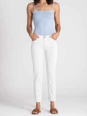 Bessie - Bessie jeans hvid 7/8