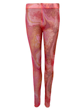 Black Colour Leggings pink mix - Leggins til dame - Black Colour