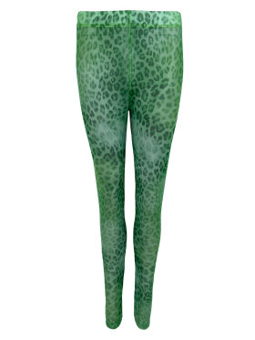 Black Colour Leggings grøn leo - Leggins til dame - Black Colour