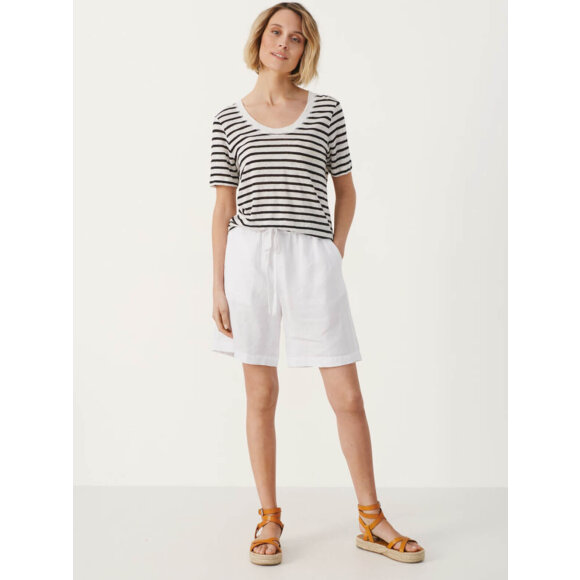 PartTwo t-shirt stribet - Dame - T-shirts - Part Two