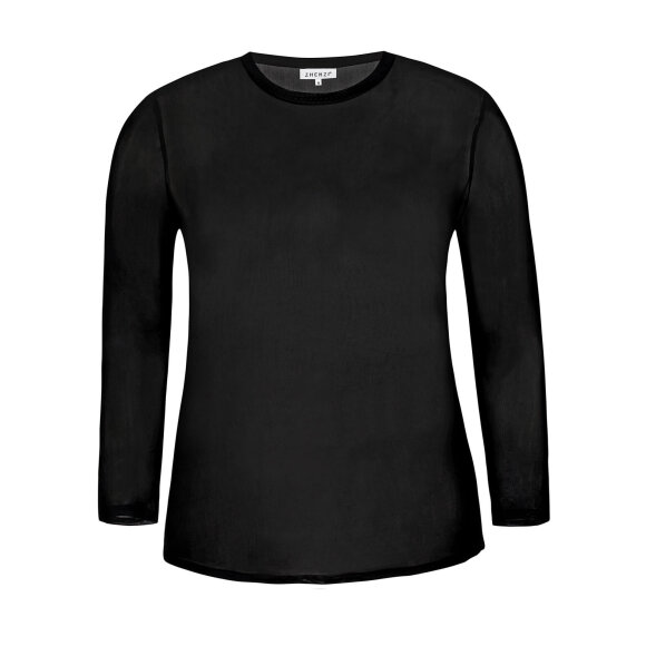 Zhenzi mesh bluse - Overdele til Plus size - Zhenzi Zhenzi mesh bluse - Overdele til Plus size - Zhenzi