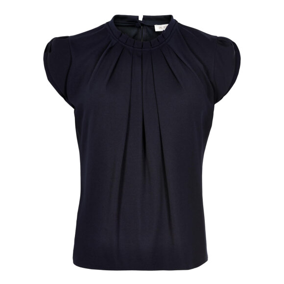 In front bluse navy - W Bluse - IN FRONT