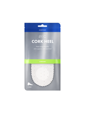 2GO Cork Heel 10 cm - Indlægssåler - 2GO