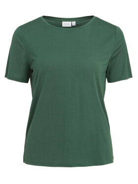 VILA - Vila t-shirt mørk grøn