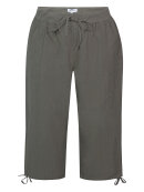 Zhenzi Buks med elastik Army - Plus size bukser til kvinder - Zhenzi Zhenzi Buks med elastik Army - Plus size bukser til kvinder - Zhenzi