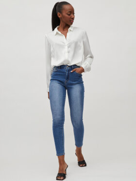 Vila jeans lys blå 7/8 - Dame - Bukser - VILA Vila jeans lys blå 7/8 - Dame - Bukser - VILA