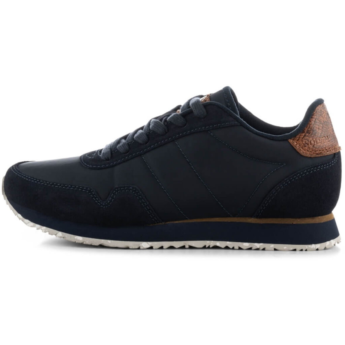 Illustrer Hold sammen med lomme Woden Sneakers Nora lll Navy WL166-009