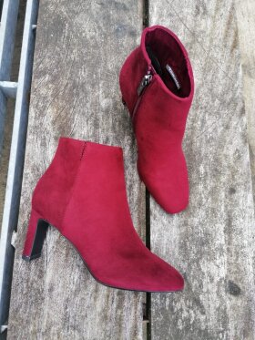 Tamaris støvle Dark Scarlet - Dame - Støvler - Tamaris