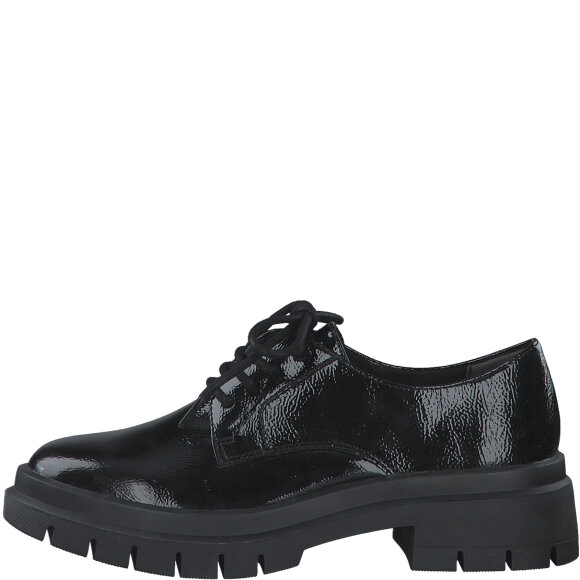 Tamaris sko Black Patent - Flade sko & Loafers - Tamaris
