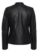 Fransa Skind Jakke sort - Jakker & frakker til dame - stort udvalg - FRANSA