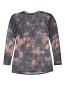 Zhenzi - Zhenzi mess bluse brun/sort