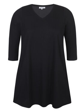 Zhenzi tunika sort - Overdele til Plus size - Zhenzi