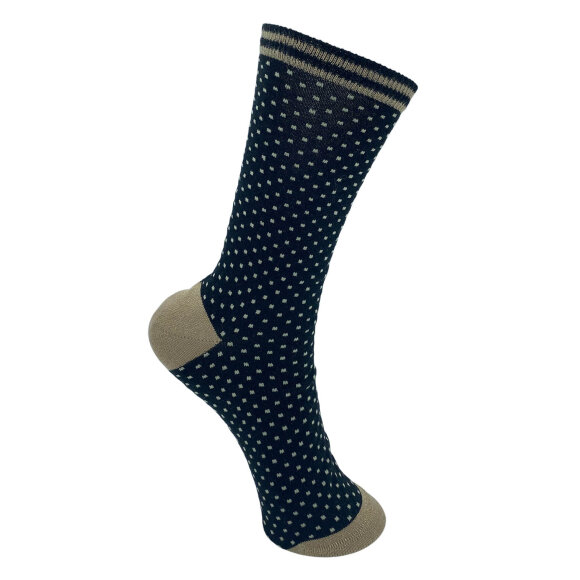 Black Colour Strømper sort/guld - Strømper & strømpebukser - Black Colour