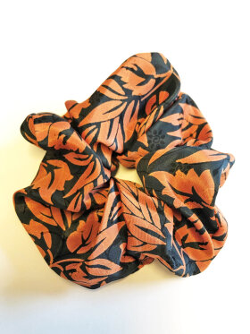 Black Colour hårelastik orange/navy - Hår Accessories - Black Colour