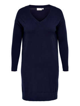 Only carmakoma strikkjole - Kjoler til plus size kvinder - ONLY CarmaKoma