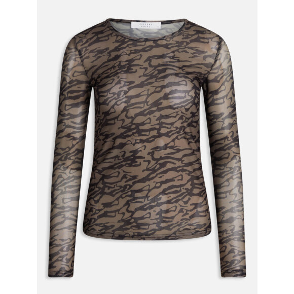 Sisters Point mesh bluse - Dame - Bluser - Sisters Point