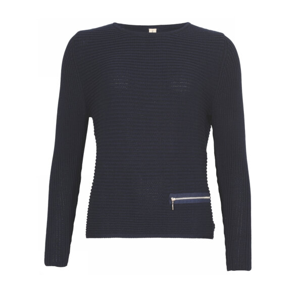 Skovhuus Strik marine - Lækre striktrøjer til kvinder - Skovhuus