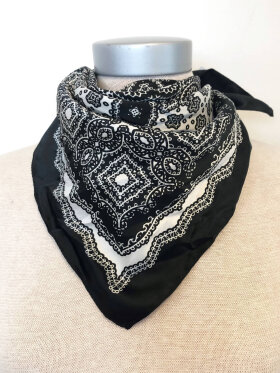 Mathlau tørklæde sort mix - Tørklæder - Mathlau