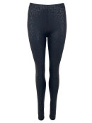Black Colour Leggings - Leggins til dame - Black Colour
