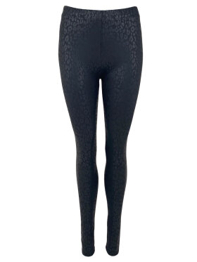 Black Colour Leggings - Leggins til dame - Black Colour