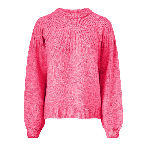Modström strik lyserød - Lækre striktrøjer til kvinder - Modström