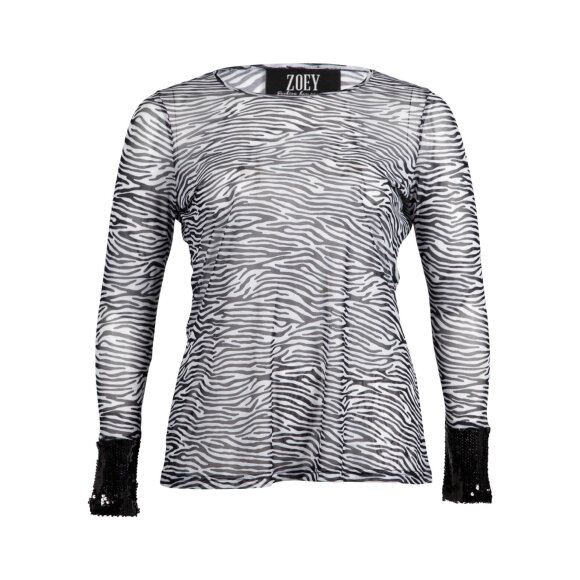Zoey bluse - Overdele til Plus size - ZOEY