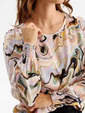 IN FRONT - in Front Bluse rosa mix