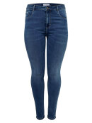 Only Carmakoma bukser blå - Plus size bukser til kvinder - ONLY CarmaKoma