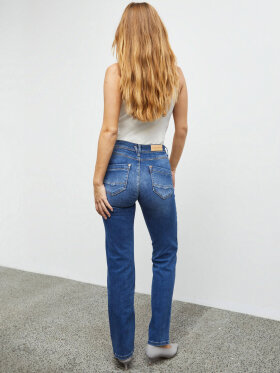 PULZ Jeans - Pulz jeans mellem blå