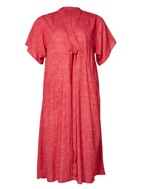 Zoey kjole rød - Kjoler til plus size kvinder - ZOEY